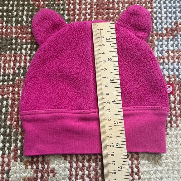 Zutano Pink Bear Hat Size 6 months - Picture 5 of 7
